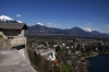 At Bled Castle, overlooking Lake Bled, Slovenia