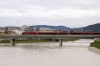 Railjet service heading into Salzburg Hbf