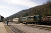 SZ 644005 at Most Na Soci after arrival with 853 0910 Bohinjska Bistrica - Most Na Soci car train