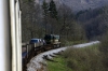 SZ 644005 between Most Na Soci & Podbrdo with 854 1035 Most Na Soci - Bohinjska Bistrica car train