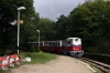 Budapest Childrens Railway - Mk45-2004 brings the stock into Huvosvolgy to form 31137 0910 Huvosvolgy - Szechenyihegy