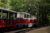 Budapest Childrens Railway - Mk45-2004 departs Janoshegy with 31132 1003 Szechenyihegy - Huvosvolgy