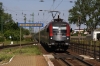 OBB Railjet 1116217 arrives into Mosonmagyarovar with RJ49 0948 Wein Westbahnhof - Budapest Keleti