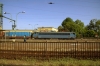 MAV 630009 passes through Szekesfehervar with a freight