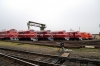 M61's M61.017, 020, 010, 006, 001, 019 & 459021 in position for a line-up shot at Tapolca