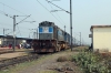 LKO WDM3D 11154 at Kanpur Bridge Left Bank with 54211 0510 Rae Bareli Jn - Kanpur Central