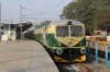 DMU (power cars 14011/14003) at Trichy Jn waiting to depart with 76833 0930 Trichy Jn - Karur Jn