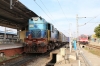 TNP WDM3A 16084 at Trichy Jn after arrival with 16853 0740 Chennai Egmore - Trichy Jn