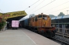 BNDM WDS6 36054 at Jharsuguda Jn after shunting th stock in to form 58162 0730 Jharsuguda Jn - Hatia passenger