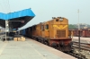 BNDM WDG3A's 13142/13123 attach to the rear of 18005 2130 (P) Howrah - Jagdalpur at Sambalpur Jn; to shunt the Sambalpur portion off the train