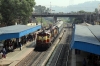 VSKP WDM3A's 16048/18866 arrive into Sambalpur Road with 18508 2345 (PP) Amritsar Jn - Visakhapatnam