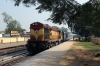 VSKP WDM3A 14089 arrives into Sambalpur Road with 12893 0645 Bhubaneswar - Balangir