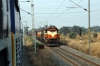 VSKP WDG3A's 13525/14715 at Lapanga with a freight