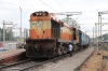 ERS WDM3A 16881 at Shornaur Jn with 16305 0645 Ernakulam Jn - Kannur Intercity