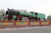 YG steam loco 4310 plinthed outside Trichy Jn station