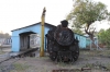 Retired X Class steam loco 37386 dumped at Mettupalayam steam loco shed