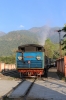 ONR X Class steam loco 37399 built in 2014 takes on water at Kallar while working 56136 0710 Mettupalayam - Udagamandalam (Ooty)