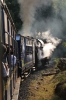 ONR X Class steam loco 37399 built in 2014 propels its train between Kallar & Adderley while working 56136 0710 Mettupalayam - Udagamandalam (Ooty)