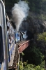 ONR X Class steam loco 37399 built in 2014 propels its train between Adderley & Hillgrove while working 56136 0710 Mettupalayam - Udagamandalam (Ooty)