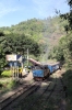 ONR X Class steam loco 37399 built in 2014 takes on water at Hillgrove while working 56136 0710 Mettupalayam - Udagamandalam (Ooty)