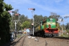 GOC YDM4 6724 shunts an additional coach onto 56136 0710 Mettupalayam - Udagamandalam (Ooty) at Coonoor; which it would then work forward to destination