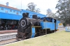 Retired ONR X Class steam loco 37384 (built in 1914) stands on display at Udagamandalam (Ooty); it would be dragged back from Ooty to Coonoor later that afternoon by GOC YDM4 6724