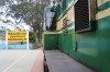 GOC YDM4 6664 stands at Udagamandalam (Ooty) after arriving with 56143 1235 Coonoor - Udagamandalam (Ooty). Retired X Class steam loco 37384 is on display in the opposite platform, this would be moved to Coonoor by GOC YDM4 6724 later that afternoon