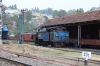 ONR X Class steam loco 37399 (nuilt in 2014) waits to shunt onto 56137 1400 Udagamandalam (Ooty) - Mettupalayam at Coonoor