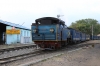 X Class steam loco 37399 (built in 2014) shunts the stock away at Mettupalayam after arrival with 56137 1400 Udagamandalam (Ooty) - Mettupalayam