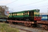 Recently transferred from IZN to GOC, YDM4 6681 sits on a BG flat wagon in the yard at Mettupalayam. It has a plate on it to confirm a POH at GOC in December 2016 and was on its way to Coonoor to replace 6706, which needed to go to GOC for attention to thin wheels