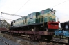 Recently transferred from IZN to GOC, YDM4 6681 sits on a BG flat wagon in the yard at Mettupalayam. It has a plate on it to confirm a POH at GOC in December 2016 and was on its way to Coonoor to replace 6706, which needed to go to GOC for attention to thin wheels