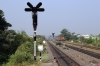 BNDM WDG3A 13422 on the shunt spur from Sambalpur Jn towards Sambalpur Road; as seen from the end of the platform at Sambalpur Road