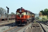 VSKP WDM3A's 14044/16380 arrive into Sambalpur Jn with 18507 2350 (P) Visakhapatnam - Amritsar Jn