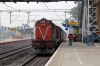 HWH WDM3A 14132 arrives into Prantik with 13017 0605 Howrah - Azimganj Jn