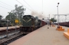 UDL WDG3A 13639 runs through Rampurhat with a freight