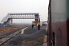 BWN WDM3A 16473 leads 53081 1130 Rampurhat - Dumka into the second station on the Rampurhat - Dumka line, Pinargaria