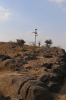 FL outbased MVJ YDM4 6655 approaches the ghat section summit at 657.8m with 52075 1400 Marwar Jn - Mavli Jn