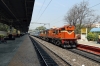 KZJ WDG3A/WDM3A twins 13655/18885 arrive into Begumpet with 17017 0500 (P) Rajkot Jn - Secunderabad Jn