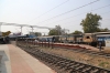 PA WDG4 12871 at Jabalpur Jn with 12149 2055 (P) Pune Jn - Danapur