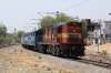 PA WDG3A 13169 arrives into Lallaguda Gate with 57129 1830 (P) Bijapur - Bolarum; 4 hours late