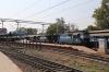 ET WDM3A's 18809/16014 wait to depart Jabalpur Jn with 12141 2335 (P) Lokmanya Tilak Terminus - Patliputra