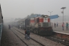 LDH WDM3A 16292 at Delhi Cantt with 54414 0705 Rewari Jn - Delhi Jn