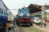 GTL WDM3A's 16702/16752 at Bangalore City after arriving with 12628 2115 (11/03) New Delhi - Bangalore City Karnataka Express