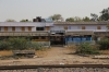 Phulera Diesel Loco Shed - 3 uid FL YDM4's inside the shed with another uid one outside behind FL YDM4's 6729 & 6472