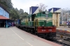 GOC YDM4 6664 at Coonoor after arrival with 56137 1400 Udagamandalam - Mettupalayam