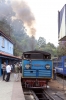 ONR X Class steam 37399 is prepared to work 56137 1400 Udagamandalam - Mettupalayam forward from Coonoor