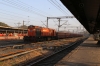 VTA WDG3A 13301 runs into Ahmedabad Jn with a freight