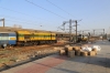 VTA WDS6AD 36257 at Ahmedabad Jn after arriving with the stock for 19411 0905 Ahmedabad Jn - Ajmer Jn; restricted VTA WDM3A 018619 heads off to its next assignment