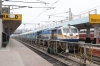 GY WDP4D 40186 waits to depart Secunderabad Jn with 17058 1225 Secunderabad Jn - Mumbai CST