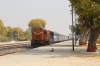 VTA WDG3A 13384 departs Ambli Road with 59547 1200 Ahmedabad Jn - Okha